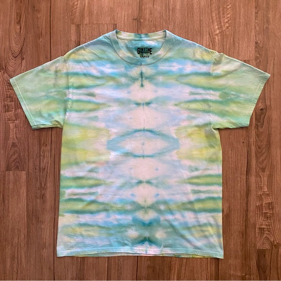 ♻️NEW♻️ CUSTOM TIE DYE MEN’S TEE - Picture 2 of 6